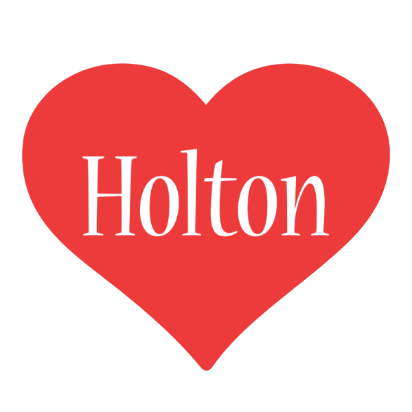 Holton love logo