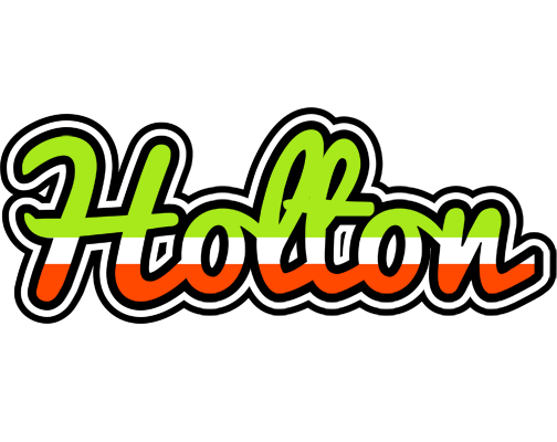 Holton superfun logo