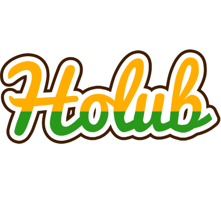 Holub banana logo