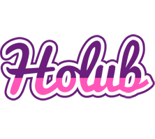 Holub cheerful logo