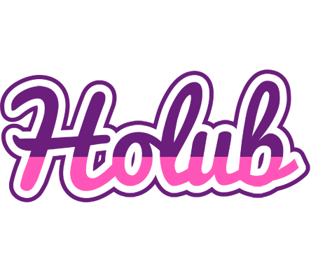 Holub cheerful logo