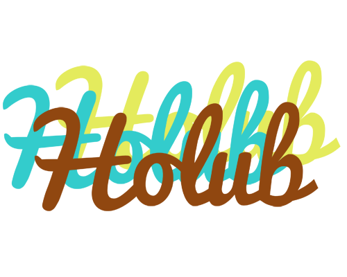 Holub cupcake logo