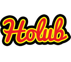 Holub fireman logo