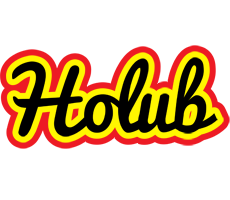 Holub flaming logo