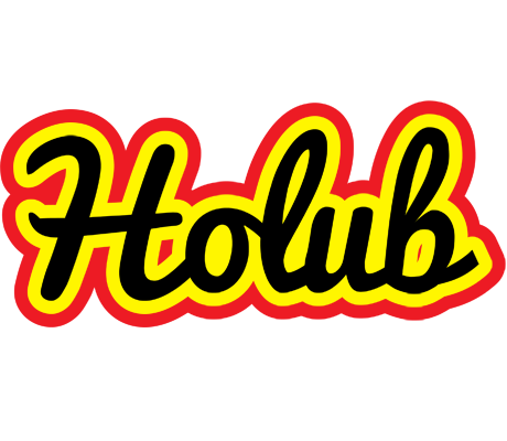 Holub flaming logo