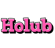 Holub girlish logo