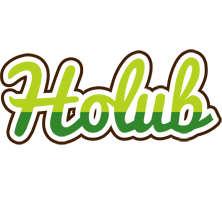 Holub golfing logo