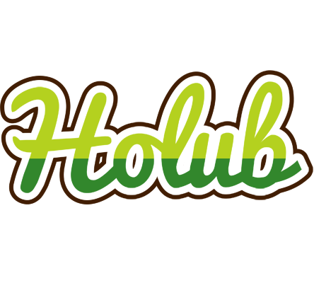 Holub golfing logo