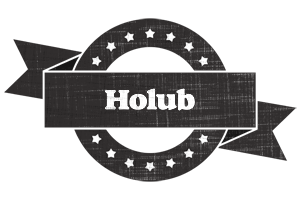 Holub grunge logo