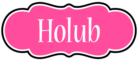 Holub invitation logo