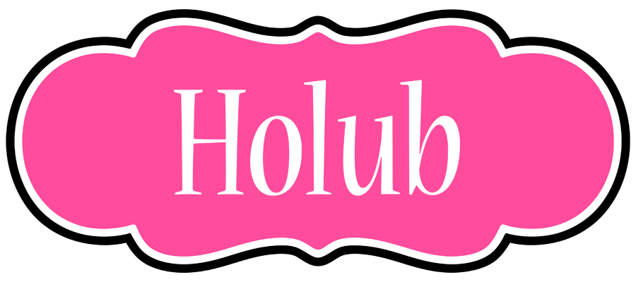 Holub invitation logo
