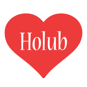 Holub love logo