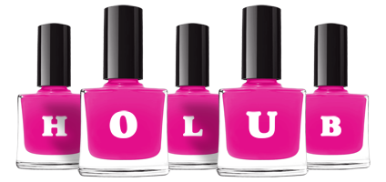 Holub nails logo