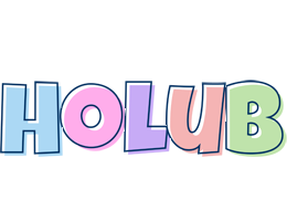 Holub pastel logo