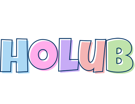 Holub pastel logo