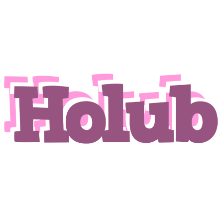 Holub relaxing logo