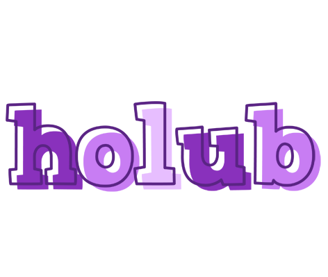 Holub sensual logo