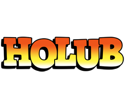 Holub sunset logo