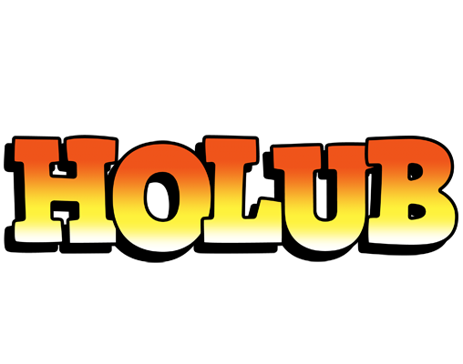 Holub sunset logo