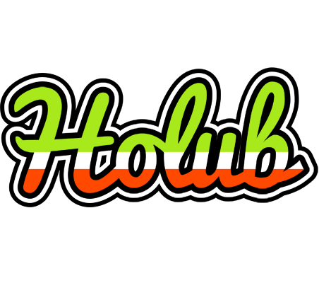 Holub superfun logo