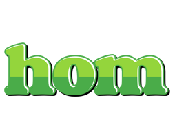 Hom apple logo