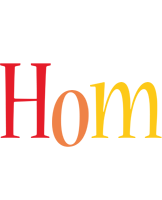 Hom birthday logo