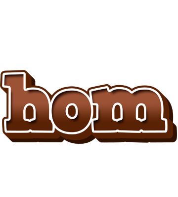 Hom brownie logo