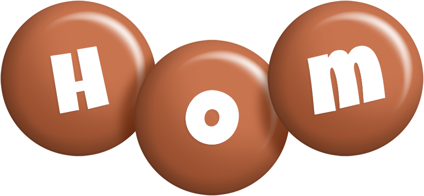 Hom candy-brown logo