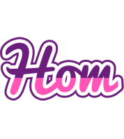 Hom cheerful logo