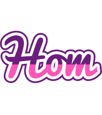 Hom cheerful logo