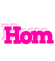 Hom dancing logo