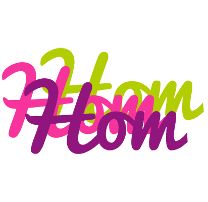 Hom flowers logo