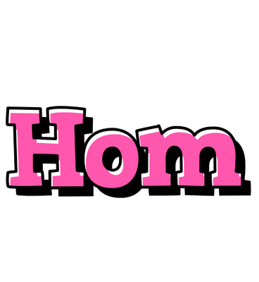 Hom girlish logo