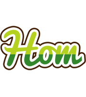 Hom golfing logo