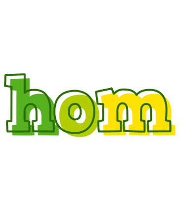 Hom juice logo