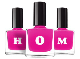 Hom nails logo