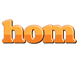 Hom orange logo