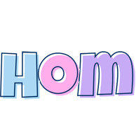 Hom pastel logo