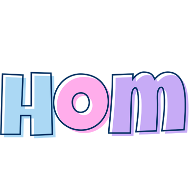 Hom pastel logo