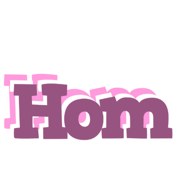 Hom relaxing logo