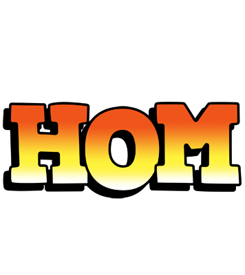 Hom sunset logo