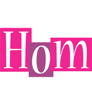 Hom whine logo