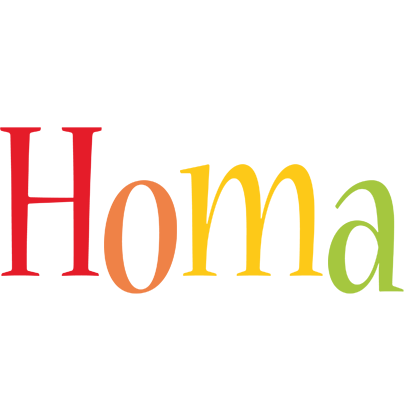 Homa birthday logo