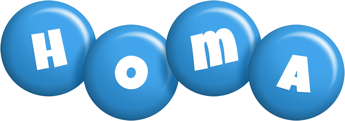 Homa candy-blue logo