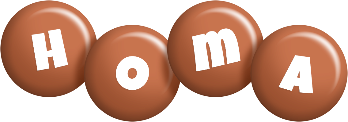 Homa candy-brown logo