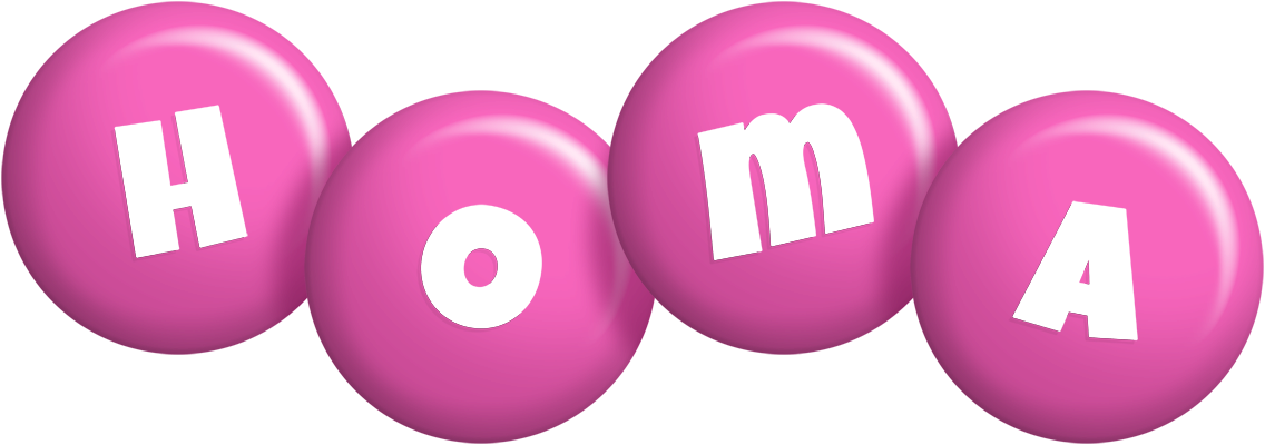 Homa candy-pink logo