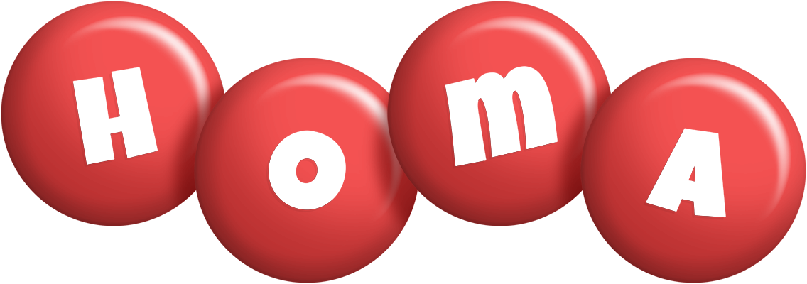 Homa candy-red logo