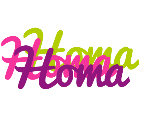 Homa flowers logo