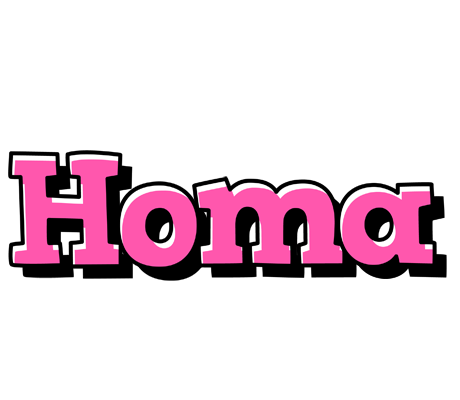 Homa girlish logo