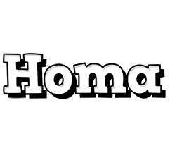 Homa snowing logo